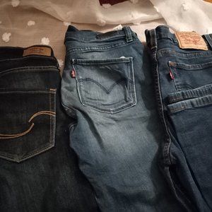 Levi Jean Bundle, all size 6.